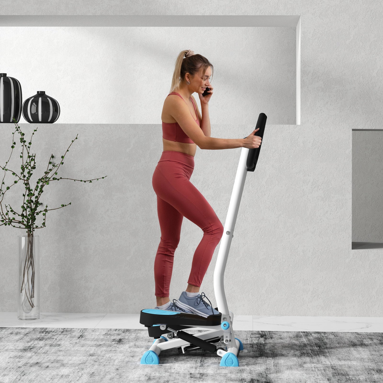 Twister Stepper Step Machine With Adjustable Resistance | Blue