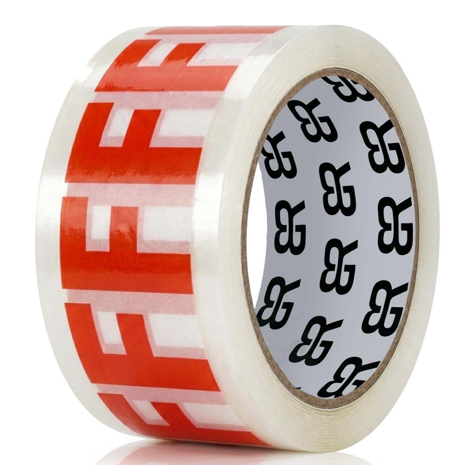 Fragile Tape 48mm X 66m Packing Tape For Parcels & Boxes | 24 Rolls