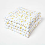 Christmas Seat Pad With Straps 100% Cotton 40 x 40cm | 40cm x 40cm | Grey