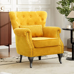 Breeins Vintage Armchair With Lumbar Pillow