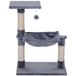 Cat Activity Tree Kitten Play Tower Palace Two-tier Scratching | Gray