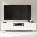 Diamond Luxe Tv Unit 180cm - Deco | White