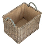 Wicker Kindling Wood Basket