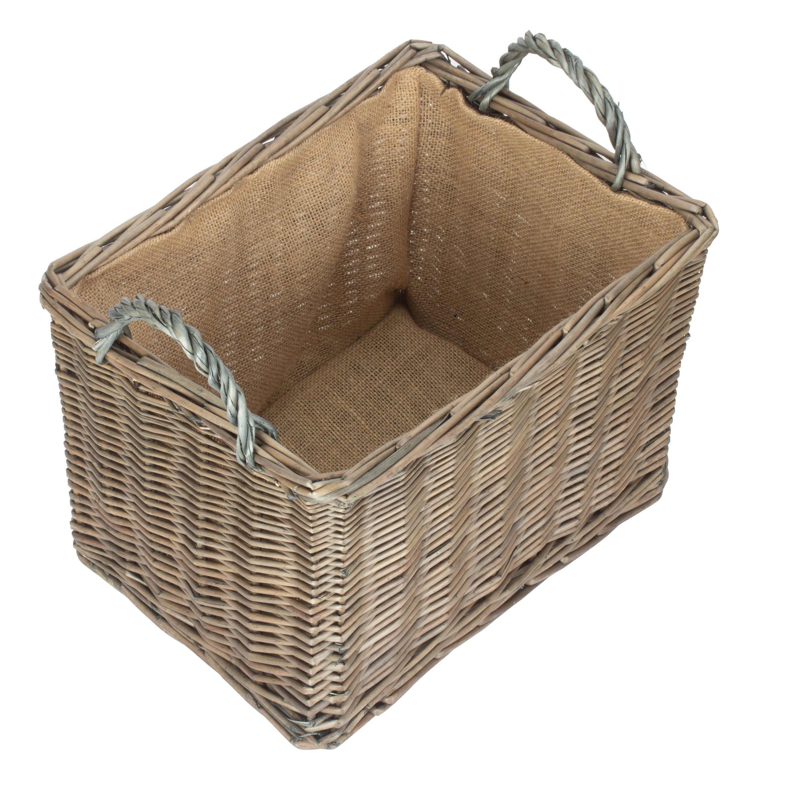 Wicker Kindling Wood Basket