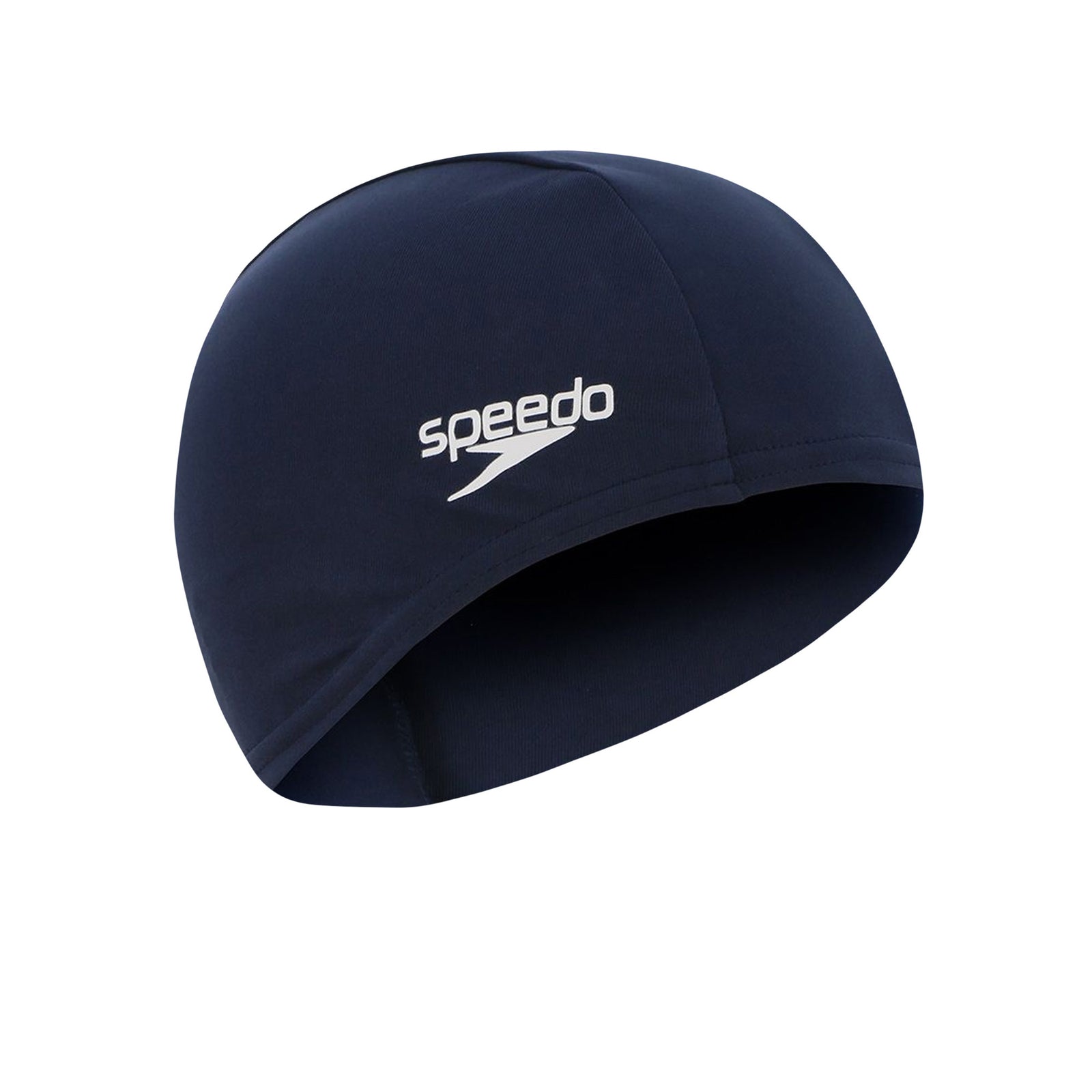 Childrens/kids Polyester Swim Cap | One Size | Black