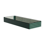 Rectangular Galvanized Steel Raised Garden Bed | Large