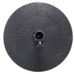 3m Garden Parasol Adjustable Tilting Parasol With Crank Handle For Outdoor Garden Patio Camping With Heavy-duty Round Base | One Size | Black