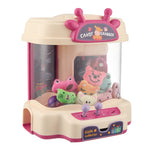 Mini Pink Claw Machine With Deer Antler Design Cute Toy Grabber For Kids