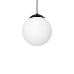 Lima Hand Made Designer Pendant Lamp Matt Black And Cool White