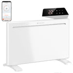 Smart Electric Panel Heater, Freestanding Wall Mounted | 1500w | White