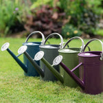 Galvanised Steel Watering Can | Tweed Green