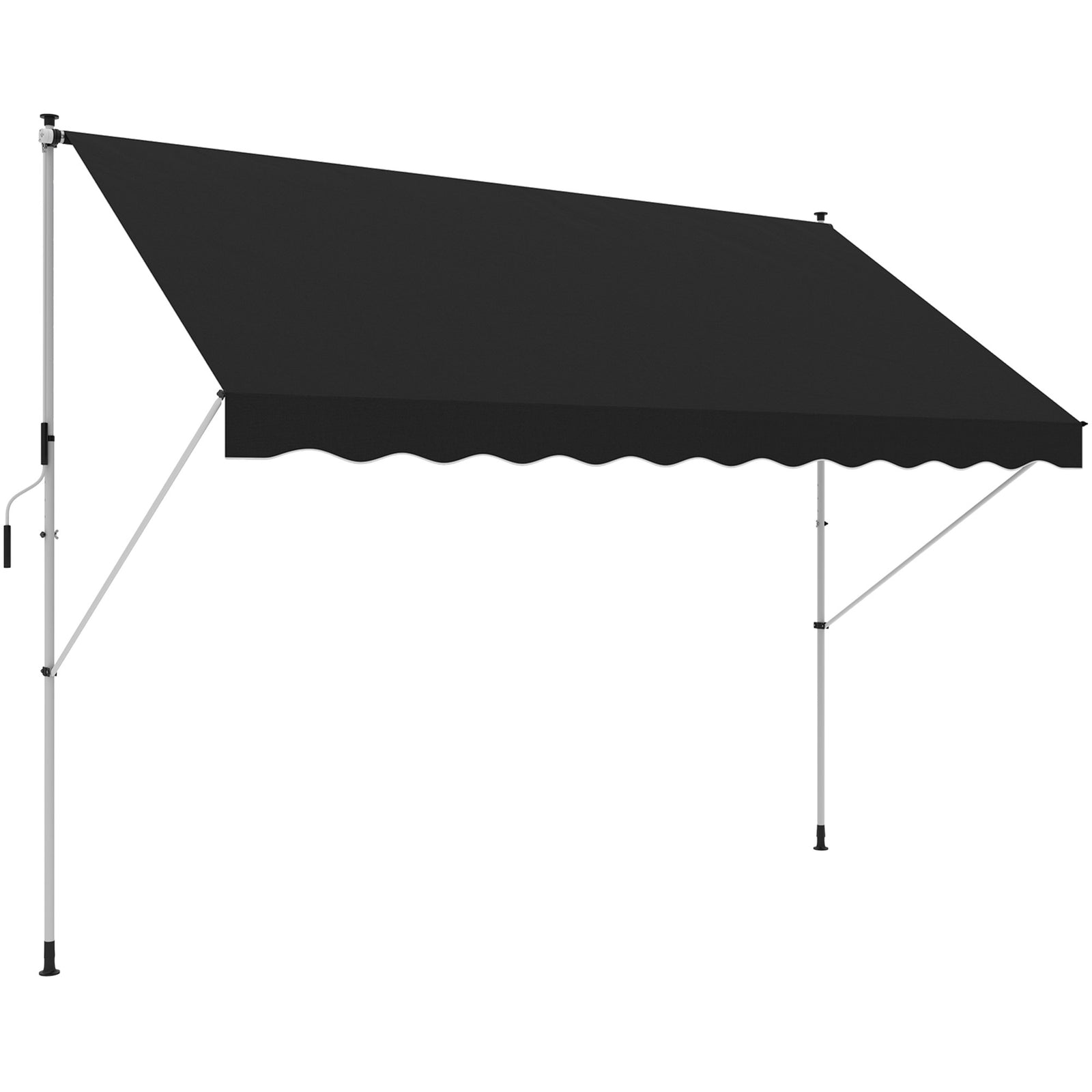3x1.5m Manual Retractable Patio Awning Floor- To-ceiling