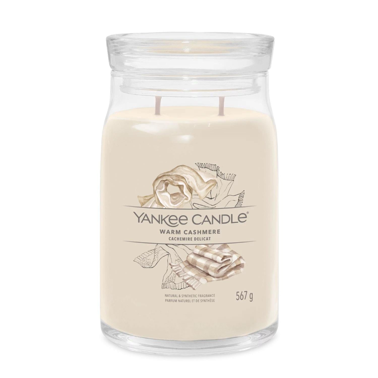 Signature Large Jar Scented Candle - Warm Cashmere, 567g
