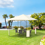 Garden Gazebo Awning Tent Marquee Water Resistant Steel