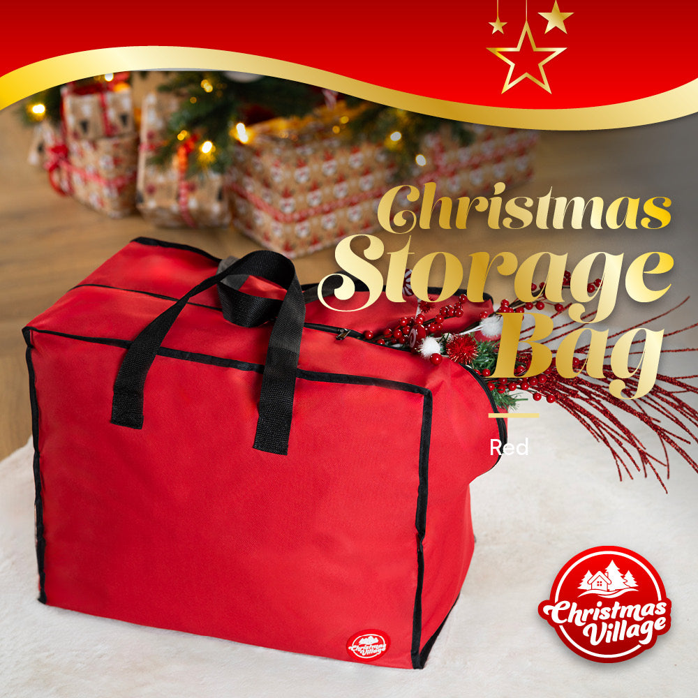 Large Christmas Storage Bag For Ornaments And Wreaths