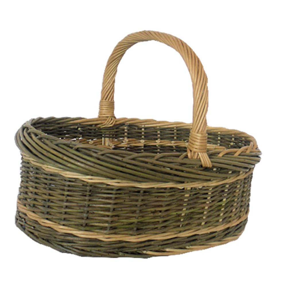 Wicker White Willow Norfolk Shopping Basket