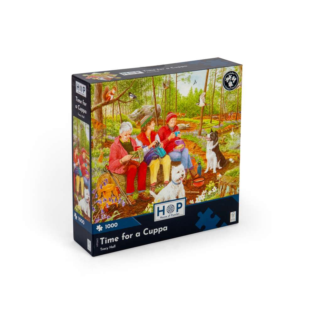 Time For A Cuppa - 1000 Piece Jigsaw Puzzle