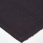 Cotton Plain Pack Of 2 Placemats | 50cm x 30cm | Black
