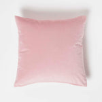 Velvet Cushion With Microfibre Insert | 45cm x 45cm | Pink