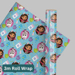 Gabby's Dollhouse 3m Roll Wrapping Paper Official Product