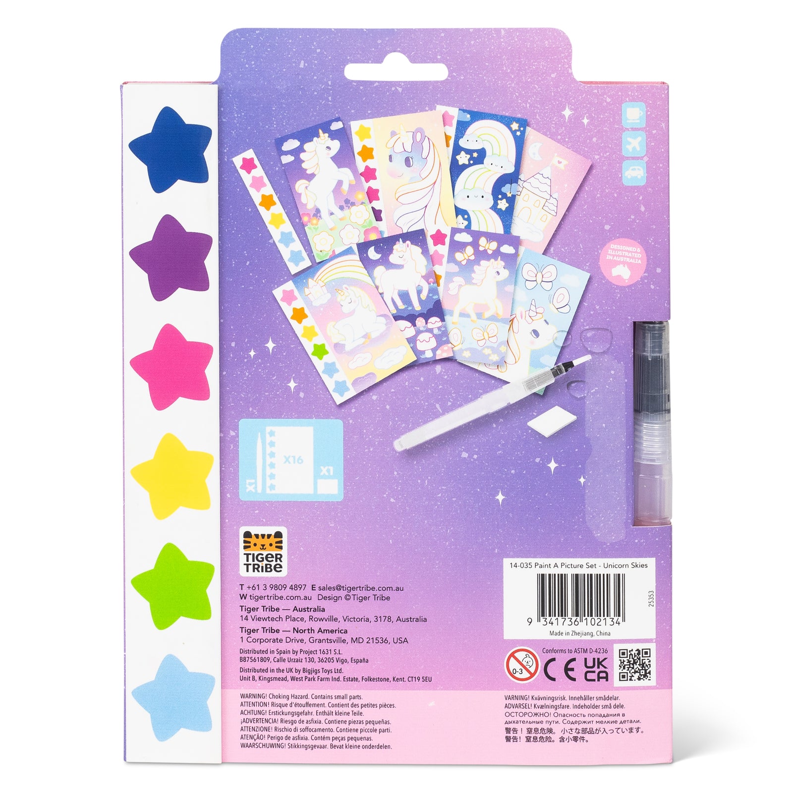 Kids Paint A Picture Set (Unicorns)