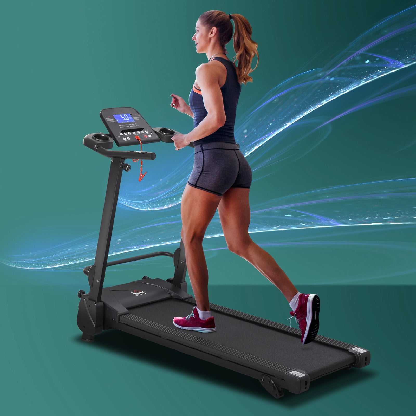 2.5hp Motorise Treadmill Machine Mp3 & Usb Player