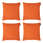 Indoor Outdoor Cushion Set Of 4 Water Resistant Cushions