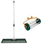 100cm Lawn Leveller & Aerator | Green