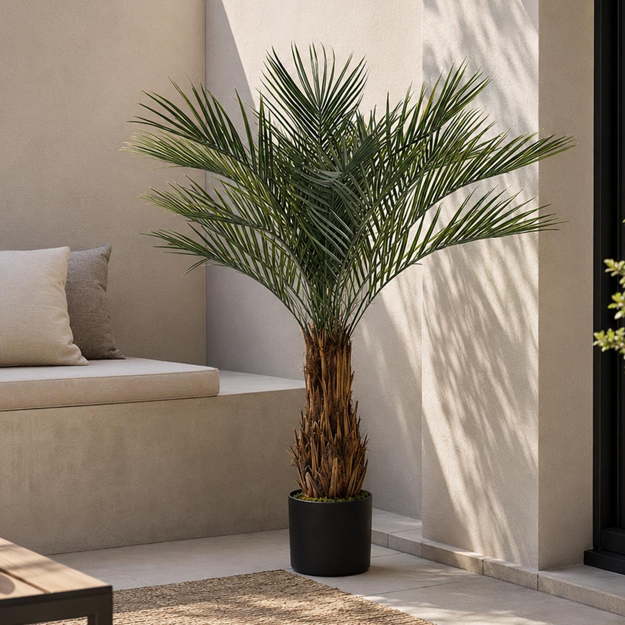 120cm Artificial Cycas Palm Tree Uv Resistant Outdoor