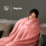 Double Fleece Blanket - Blush