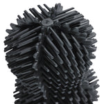 Recycled Toilet Brush Head - Replaceable with a robust 360° hourglass shape - Made in the UK | Graphite Black
