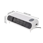 Wall-mounted Ptc Electric Heater – Fast, Safe & Energy-efficient Room Heater With Remote Control, Led Display, And Timer Function