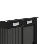 4.66 Ft X 4.69 Ft Outdoor Metal Garden Storage Shed
