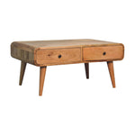 Solid Wood Sonata Oak-ish Coffee Table