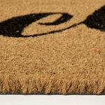 HOMESCAPES "hello" Coir Doormat 60 X 40 Cm