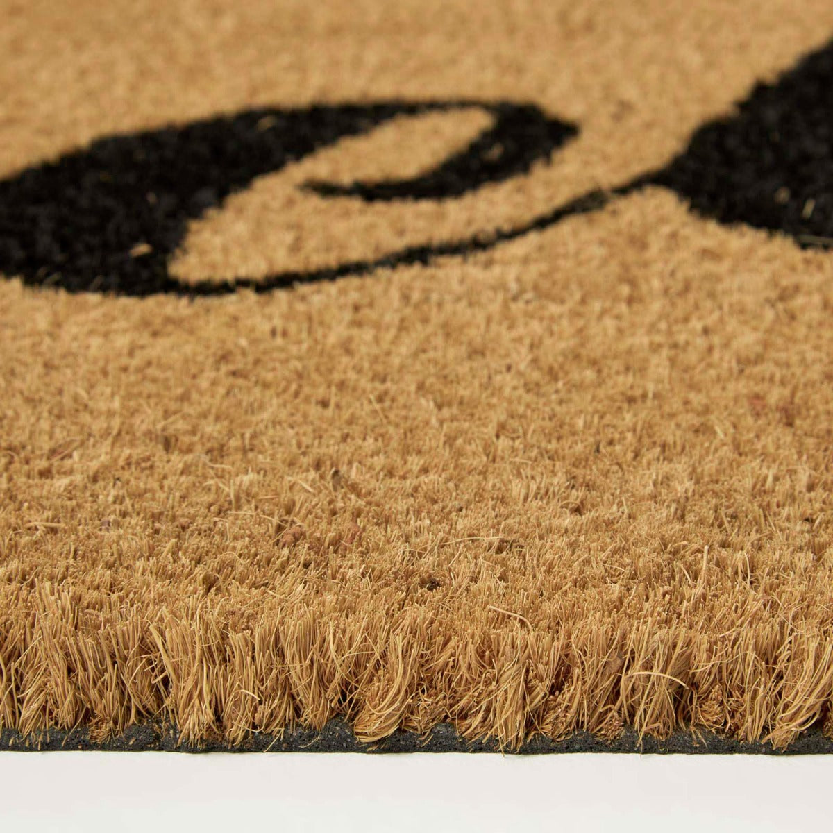 HOMESCAPES "hello" Coir Doormat 60 X 40 Cm