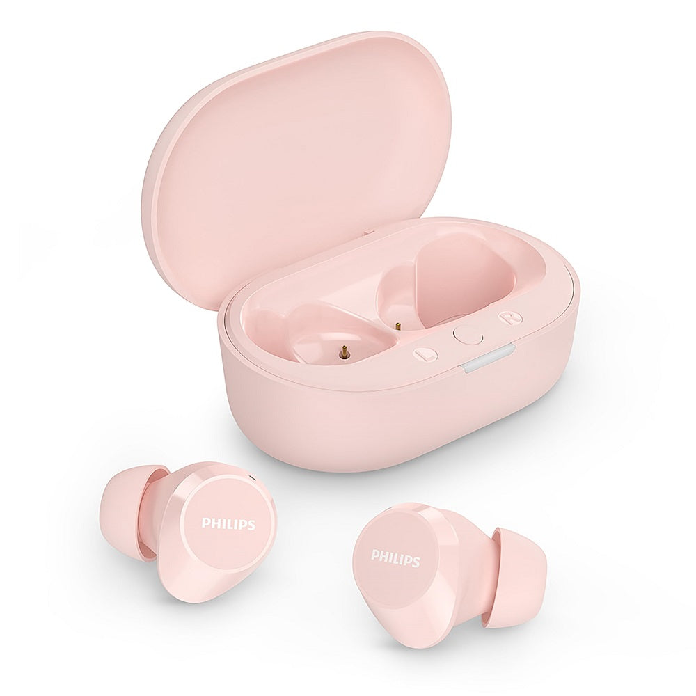 TAT1209 True Wireless Earphones With Portable Charging Case | Light Pink