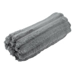 Cozy Striped Throw Blanket Soft Double-sided Use, Warm, Fade-resistant & Easy To Clean | Double | Grey