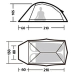 Cloud Up 2 Person Tent | 2 Person | Green