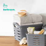 Kaari Grey Woven Basket - 22l