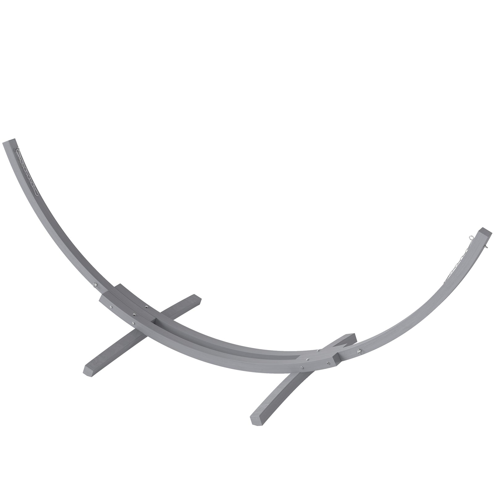 3(m) Wooden Hammock Stand For Garden, Patio | Gray