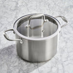 Tri-ply Cookware Set | 7 Piece | Silver