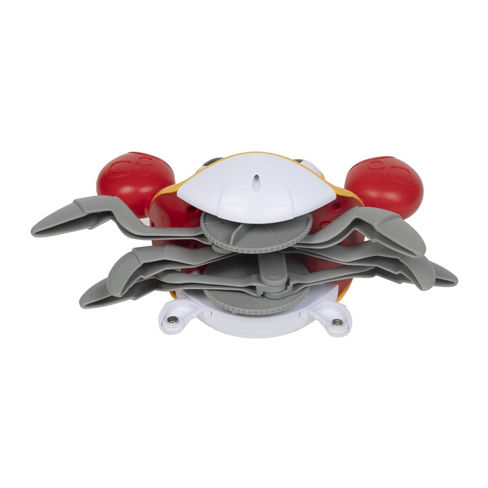Rechargeable Crawling Crab Toy With Music | Orange