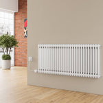 1200w Wall Mounted Electric Radiator Heater With Thermostat, Wifi & App Control, Child Lock, Ipx4 Waterproof, 119cm X 60cm | White