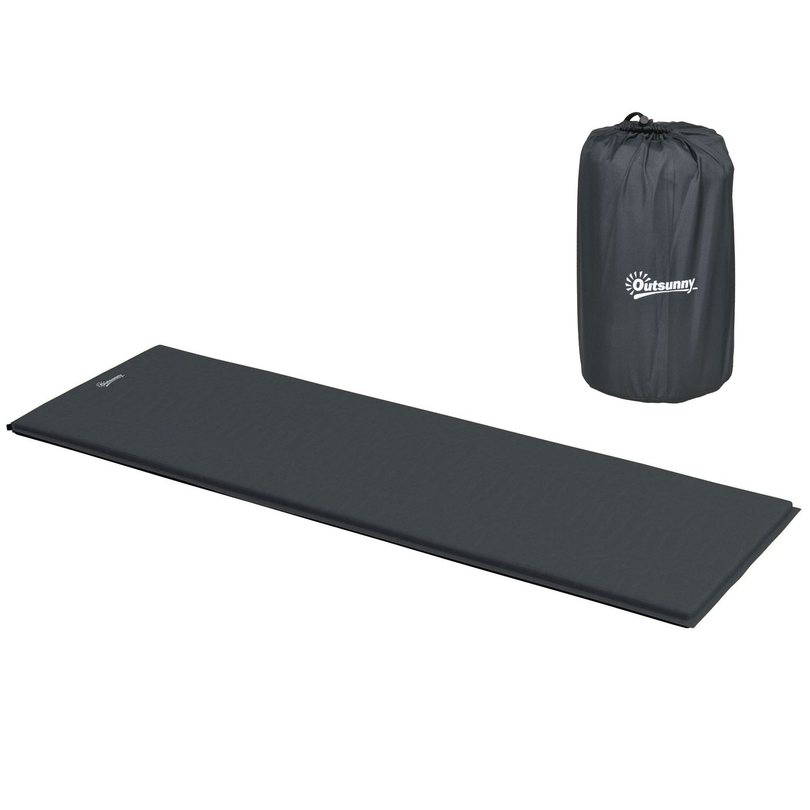 Self-inflating Camping Sleeping Pad | Gray