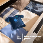 Livivo Hanging Reusable Wardrobe Dehumidifier Bags Pack Of 2