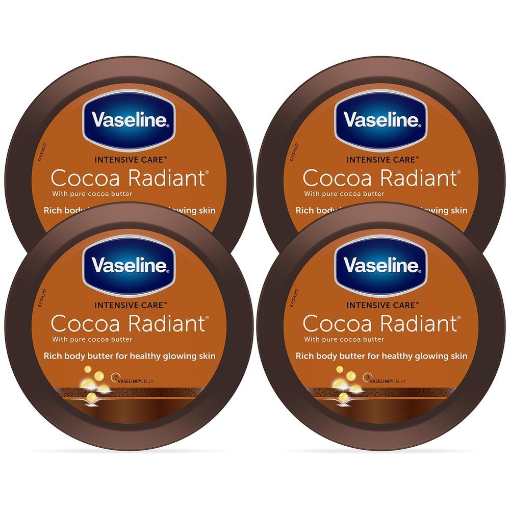 Cocoa Radiant Body Butter Intense Hydration 250ml | Set of 4