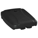 7kg Parasol Base Weights W/ Wheels, Up To 75kg, Black