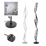 Modern Led Floor Lamp For Living Room, Dinning Room Office | Black