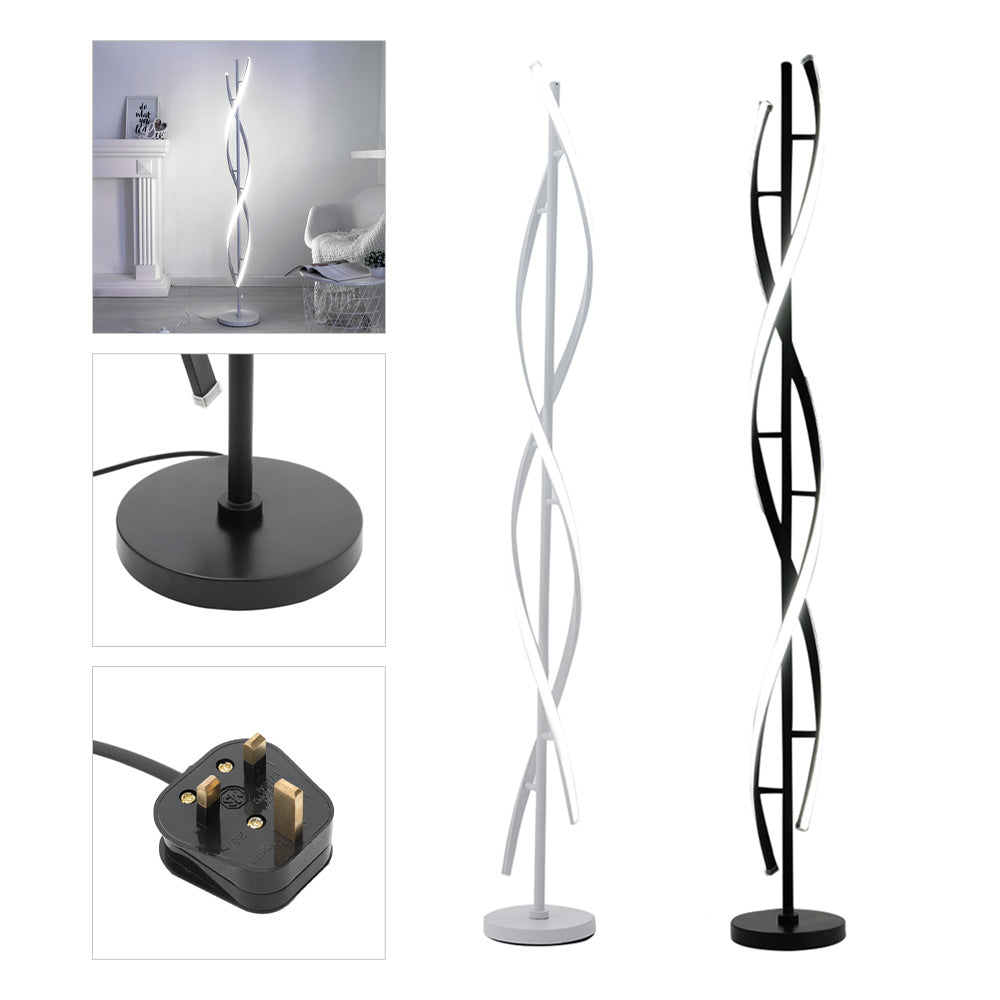 Modern Led Floor Lamp For Living Room, Dinning Room Office | Black